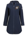 Houston Astros City Connect Cutter & Buck Camano Everyday Stretch Recycled Womens Water Resistant Jacket NVBU_MANN_HG 1