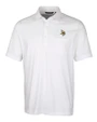 Minnesota Vikings Cutter & Buck Advantage Tri-Blend Jersey Mens Big and Tall Pocket Polo White Mannequin