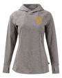 San Diego Padres Cutter & Buck Adapt Knit Recycled Womens Heathered Hooded Pullover BLH_MANN_HG 1