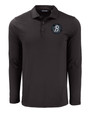 Baltimore Orioles City Connect Cutter & Buck Coastline Epic Comfort Eco Recycled Mens Long Sleeve Polo BL_MANN_HG 1