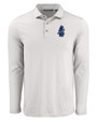 Chicago Cubs Cooperstown Cutter & Buck Coastline Epic Comfort Eco Recycled Mens Long Sleeve Polo CNC_MANN_HG 1