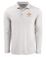 Houston Astros Cutter & Buck Coastline Epic Comfort Eco Recycled Mens Long Sleeve Polo CNC_MANN_HG 1
