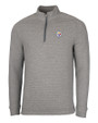 Pittsburgh Steelers Cutter & Buck Big & Tall Coastal Half-Zip Polished Heather Mannequin