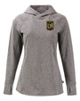 LAFC Cutter & Buck Adapt Knit Recycled Womens Heathered Hooded Pullover BLH_MANN_HG 1
