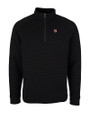 New York Giants Cutter & Buck Big & Tall Coastal Half-Zip Black Mannequin
