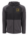 LAFC Cutter & Buck Peshastin Fleece Recycled Mens Hybrid Jacket BLH_MANN_HG 1