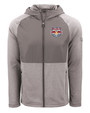 New York Red Bulls Cutter & Buck Peshastin Fleece Recycled Mens Hybrid Jacket EGH_MANN_HG 1