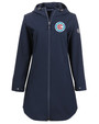 Chicago Fire FC Cutter & Buck Camano Everyday Stretch Recycled Womens Water Resistant Jacket NVBU_MANN_HG 1