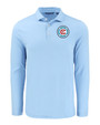Chicago Fire FC Cutter & Buck Coastline Epic Comfort Recycled Mens Long Sleeve Polo ALS_MANN_HG 1
