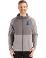 Philadelphia Phillies City Connect Cutter & Buck Peshastin Fleece Recycled Mens Hybrid Jacket Elemental Grey Heather Front