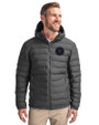 NY Mets City Connect Cutter & Buck Mission Ridge Repreve® Eco Insulated Mens Puffer Jacket Elemental Grey Front