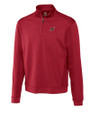 Arizona Cardinals Cutter & Buck Big & Tall DryTec Edge Half Zip Cardinal Red Mannequin
