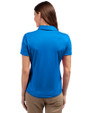 Minnesota Twins City Connect Cutter & Buck Prospect Eco Textured Stretch Recycled Womens Short Sleeve Polo Digital Back