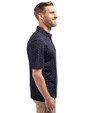 Los Angeles Dodgers City Connect- Cutter & Buck Virtue Eco Pique Tile Print Recycled Mens Polo Navy Blue Side