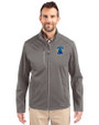 Philadelphia Phillies City Connect Cutter & Buck Evoke Softshell Recycled Full Zip Mens Jacket Elemental Grey Front