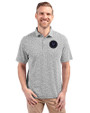 NY Mets City Connect Cutter & Buck Virtue Eco Pique Botanical Print Recycled Mens Polo Black Front