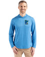 Minnesota Twins City Connect Cutter & Buck Coastline Epic Comfort Recycled Mens Hooded Shirt Digital Front