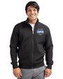 Florida Gators 2025 NCAA Men's Basketball National Champions Cutter & Buck Roam Epic Versatility Recycled Full Zip Mens Jacket Black Front