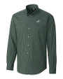 Philadelphia Eagles Cutter & Buck Big & Tall Anchor Gingham Shirt Hunter Green Mannequin