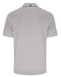 GA Tech Yellow Jackets College Vault Cutter & Buck Forge Eco Stretch Recycled Mens Polo Polished Medium Gray Mannequin Back