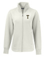 GA Tech Yellow Jackets College Vault Cutter & Buck Roam Epic Versatility Full Zip Recycled Womens Jacket Shell Mannequin
