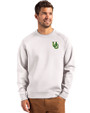 Oregon Ducks- Cutter & Buck Roam Epic Versatility Recycled Crew Neck Mens Pullover Solitare Front