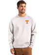 Tennessee Volunteers Cutter & Buck Roam Epic Versatility Recycled Crew Neck Mens Pullover Solitare Front