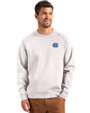 North Carolina Tar Heels Cutter & Buck Roam Epic Versatility Recycled Crew Neck Mens Pullover Solitare Front