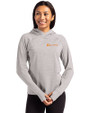 Tennessee Volunteers Alumni Cutter & Buck Adapt Knit Recycled Womens Heathered Hooded Pullover POH_PRO_HG 