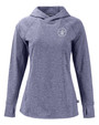 2025 U.S. Senior Open Cutter & Buck Adapt Knit Recycled Womens Heathered Hooded Pullover NVH_MANN_HG 1