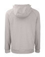 Missouri Tigers Alumni Cutter & Buck Adapt Knit Recycled Mens Heathered Hooded Pullover Polished Heather Mannequin Back