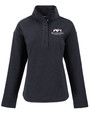 Mercedes-Benz Stadium Cutter & Buck Hunts Point Eco Textured Fleece Recycled Womens Snap Pullover BL_MANN_HG 1