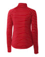New York Giants Cutter & Buck Womens Long Sleeve Evie Half Zip Red Mannequin Back