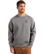 Arizona Wildcats Cutter & Buck Roam Epic Versatility Recycled Crew Neck Mens Pullover Elemental Grey Front