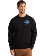 Indiana State Sycamores Cutter & Buck Roam Epic Versatility Recycled Crew Neck Mens Pullover Black Front