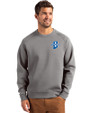 Indiana State Sycamores Cutter & Buck Roam Epic Versatility Recycled Crew Neck Mens Pullover Elemental Grey Front