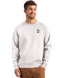 Idaho Vandals Cutter & Buck Roam Epic Versatility Recycled Crew Neck Mens Pullover Solitare Front