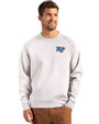 Middle Tennessee Blue Raiders Cutter & Buck Roam Epic Versatility Recycled Crew Neck Mens Pullover Solitare Front