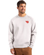 Dayton Flyers Cutter & Buck Roam Epic Versatility Recycled Crew Neck Mens Pullover Solitare Front