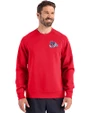 Fresno State Bulldogs Cutter & Buck Roam Epic Versatility Recycled Crew Neck Mens Pullover Red Front