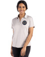 Philadelphia Union Cutter & Buck Coastline Epic Comfort Recycled Womens Dolman Polo CONCRETE Front