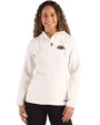 Baltimore Ravens Americana Cutter & Buck Roam Recycled Buttery-Soft Knit Womens Full Zip Hooded Jacket Shell Front