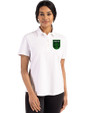 Austin FC - Cutter & Buck Advantage Refresh Epic Confidence Recycled Womens Tri-Blend Pique Polo White Front