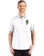 Columbus Crew Cutter & Buck Advantage Refresh Recycled Cotton-Blend Pique Mens Big & Tall Polo White Front