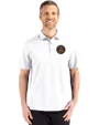 Atlanta United FC - Cutter & Buck Advantage Refresh Epic Confidence Recycled Mens Big & Tall Tri-Blend Pique Polo White Front