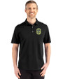 Nashville SC Cutter & Buck Advantage Refresh Epic Confidence Recycled Mens Big & Tall Tri-Blend Pique Polo Black Front
