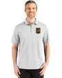 LAFC Cutter & Buck Advantage Refresh Epic Confidence Recycled Mens Big & Tall Tri-Blend Pique Polo CONCRETE Front