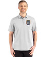 San Diego FC Cutter & Buck Advantage Refresh Epic Confidence Recycled Mens Big & Tall Tri-Blend Pique Polo CONCRETE Front