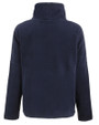 Cutter & Buck Woodland Recycled Fleece Womens Funnel Neck Pullover Navy Blue Mannequin Back