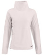 Cutter & Buck Woodland Recycled Fleece Womens Funnel Neck Pullover Solitare Mannequin